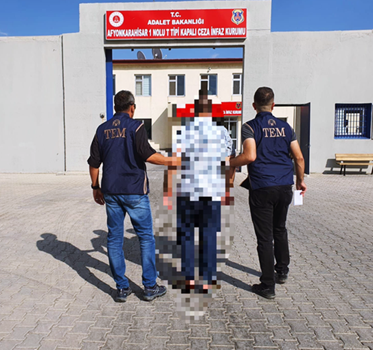 Terör Örgütü Üyesi Şahıs Yurtdışına Kaçmaya Çalışırken Yakalandı