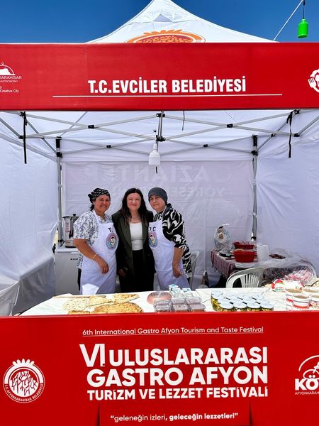 Evciler Belediyesi Gastro Afyon Festivalinde Stand Açtı